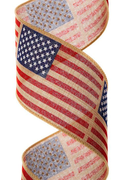 2-1/2" X 10yd Tribute Red/white/blue