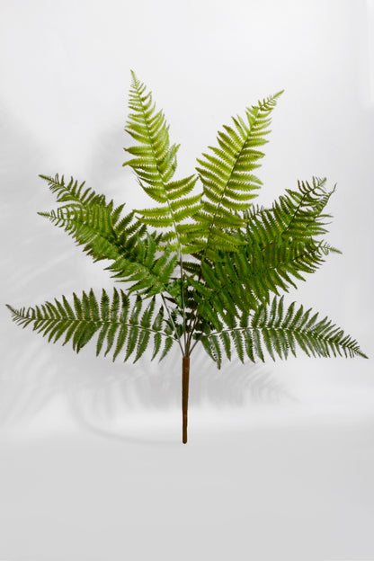 28" Real Touch Ruffle Fern Green