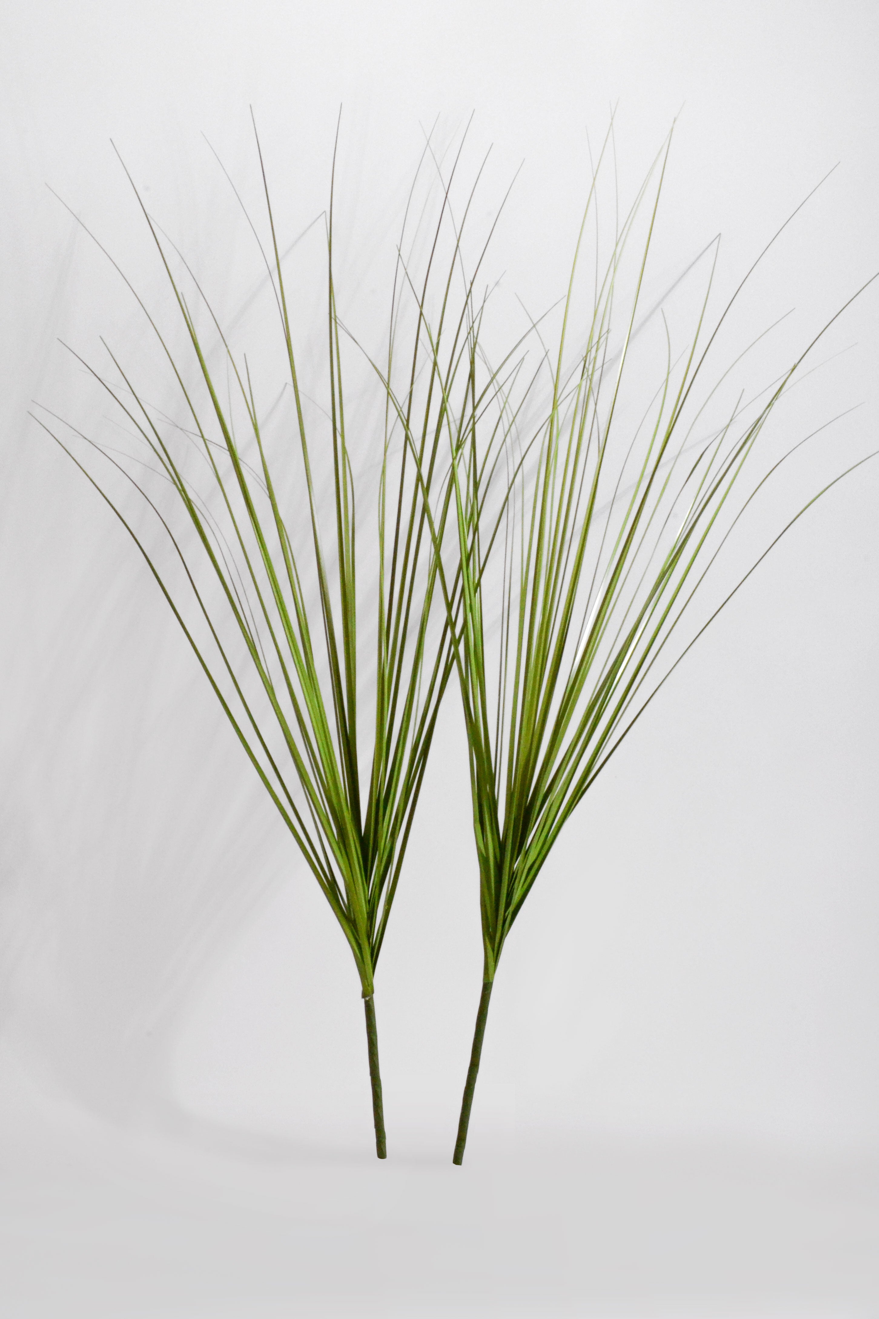 32" Artificial Grass Bush Green Pkg/2