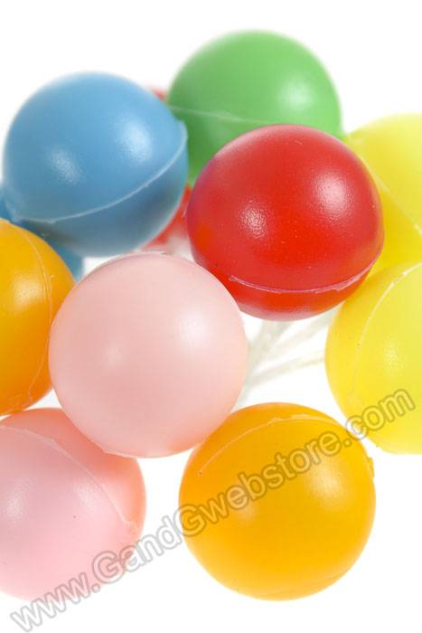 6.25" Balloon Cluster Pick Multicolor Pkg/24