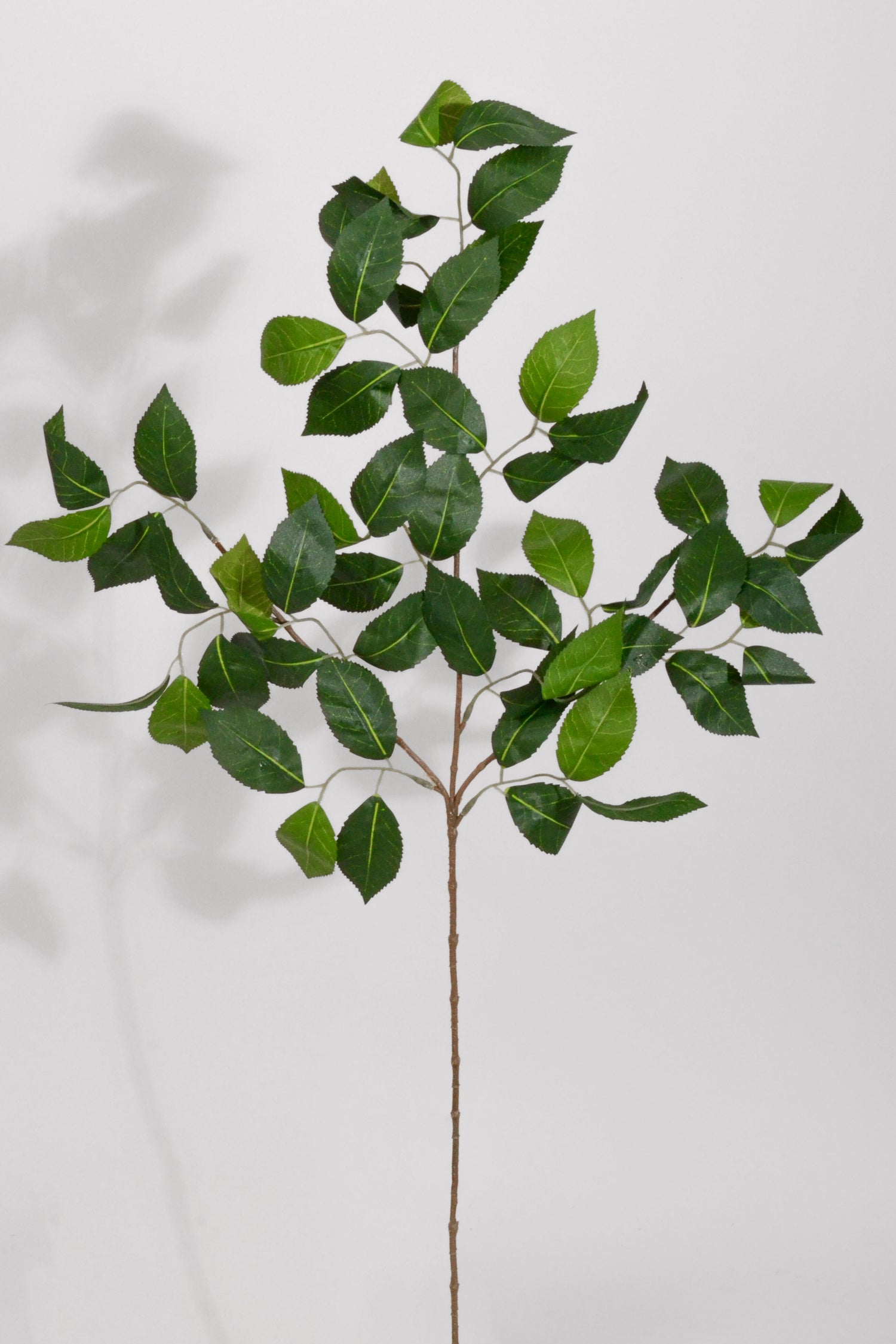 23" Camellia Leaf Spray Green