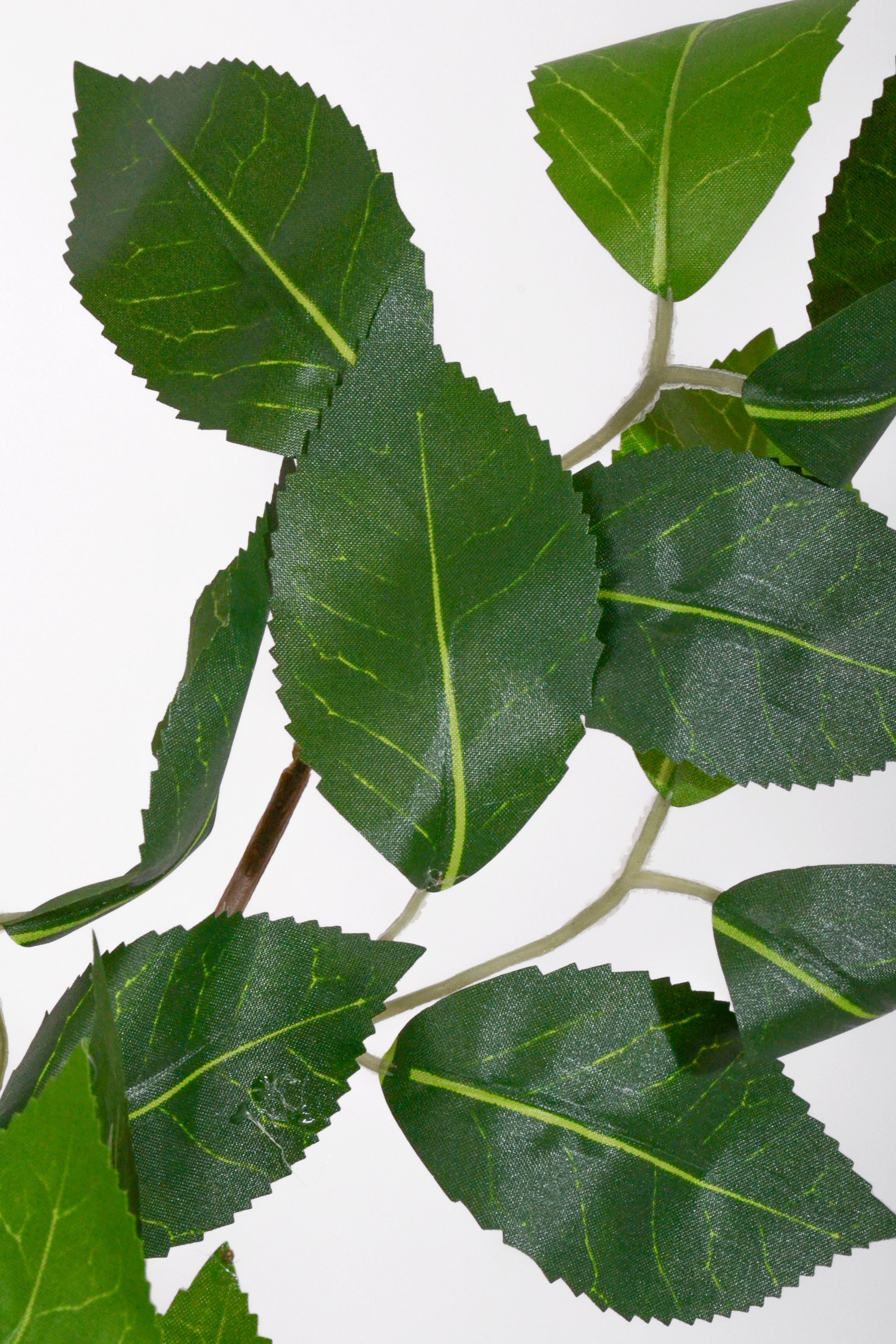 23" Camellia Leaf Spray Green