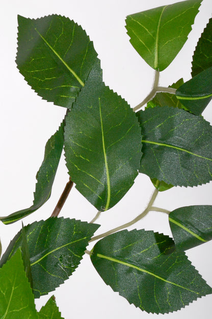 23" Camellia Leaf Spray Green