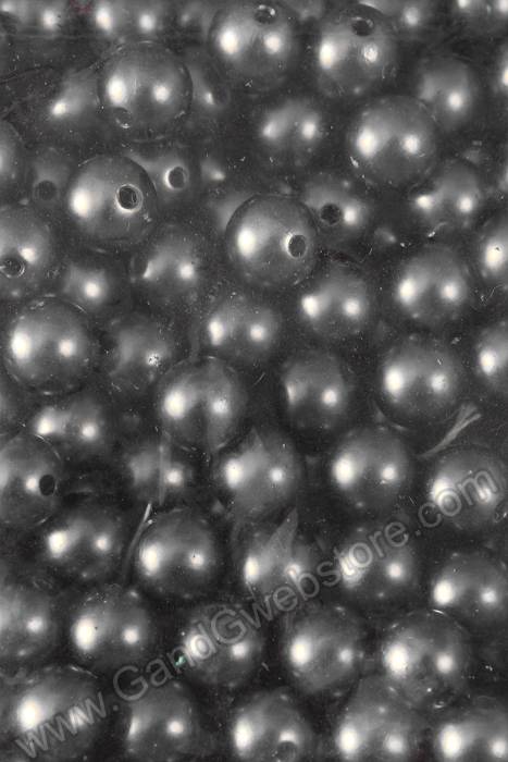 14mm Abs Pearl Beads Black Pkg(500g)