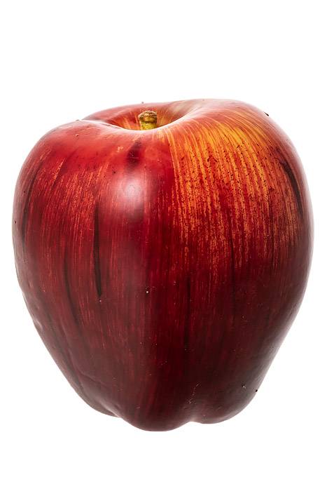 4" Weighted Delicious Apple Red Pkg/12