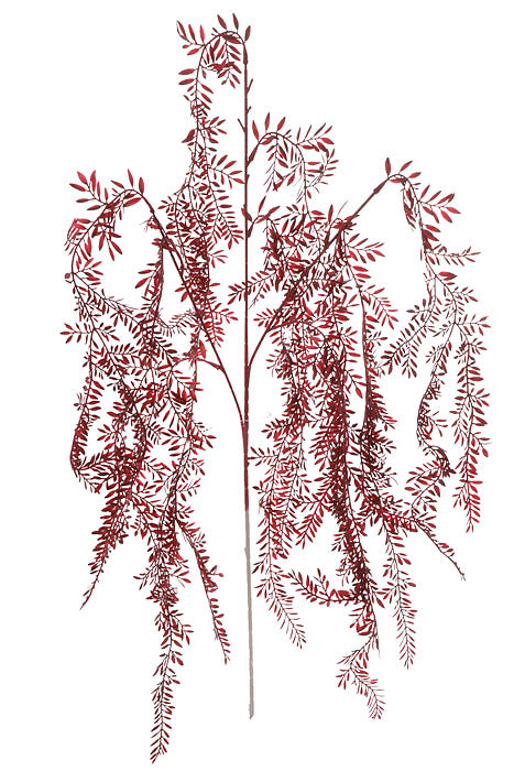30" Leaves Branch Red