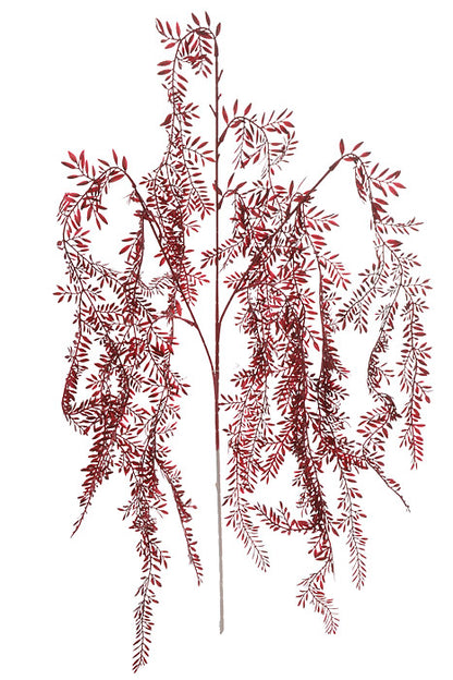 30" Leaves Branch Red