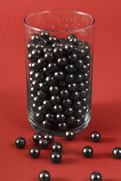 14mm Abs Pearl Beads Black Pkg(500g)