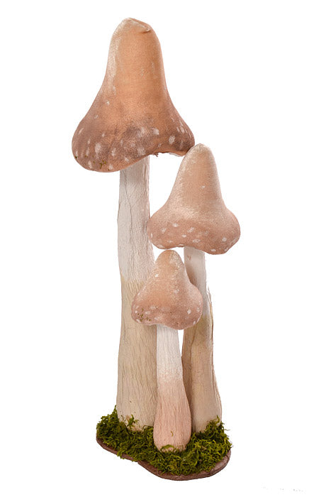 9.4" X 4.7" X 18.7" Easter Mushroom Nature