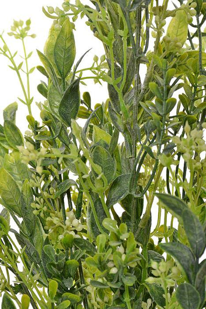 21&quot; Mixed Greenery Bush Green