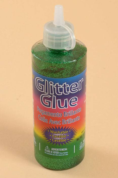4oz. Glitter Glue Green