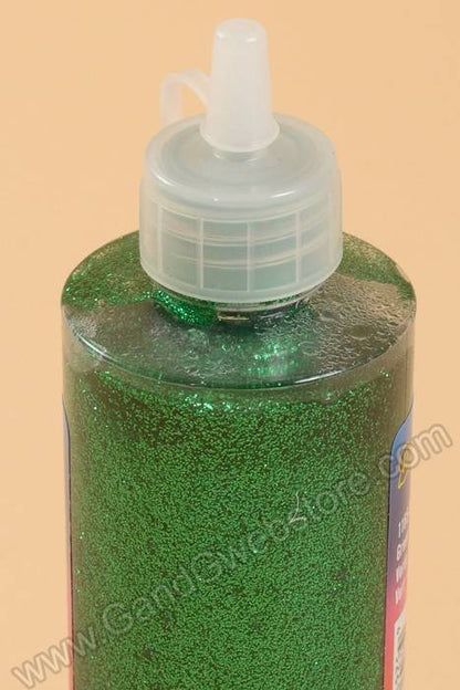 4oz. Glitter Glue Green
