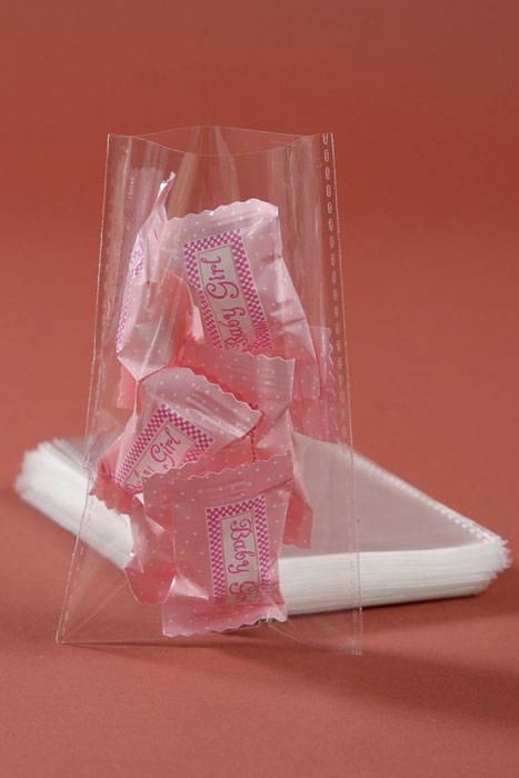 3" X 5" Cellophane Bag Clear Pkg/100