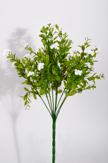 16" Artificial Filler Bush Cream