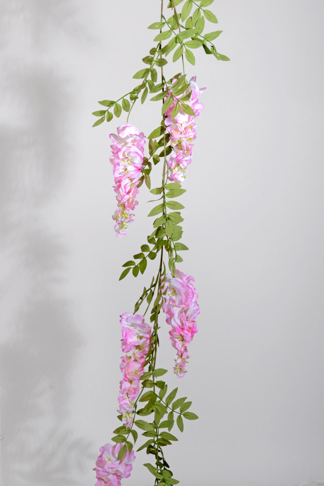 6Ft Artificial Wisteria Garland Pink