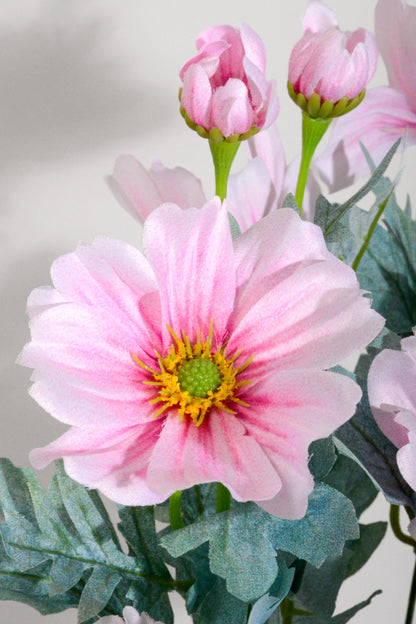 22" Silk Cosmo Bush Pink