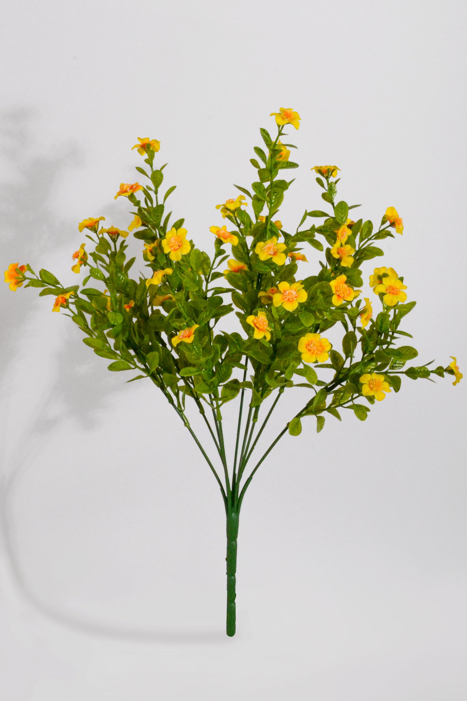 16" Artificial Filler Bush Yellow