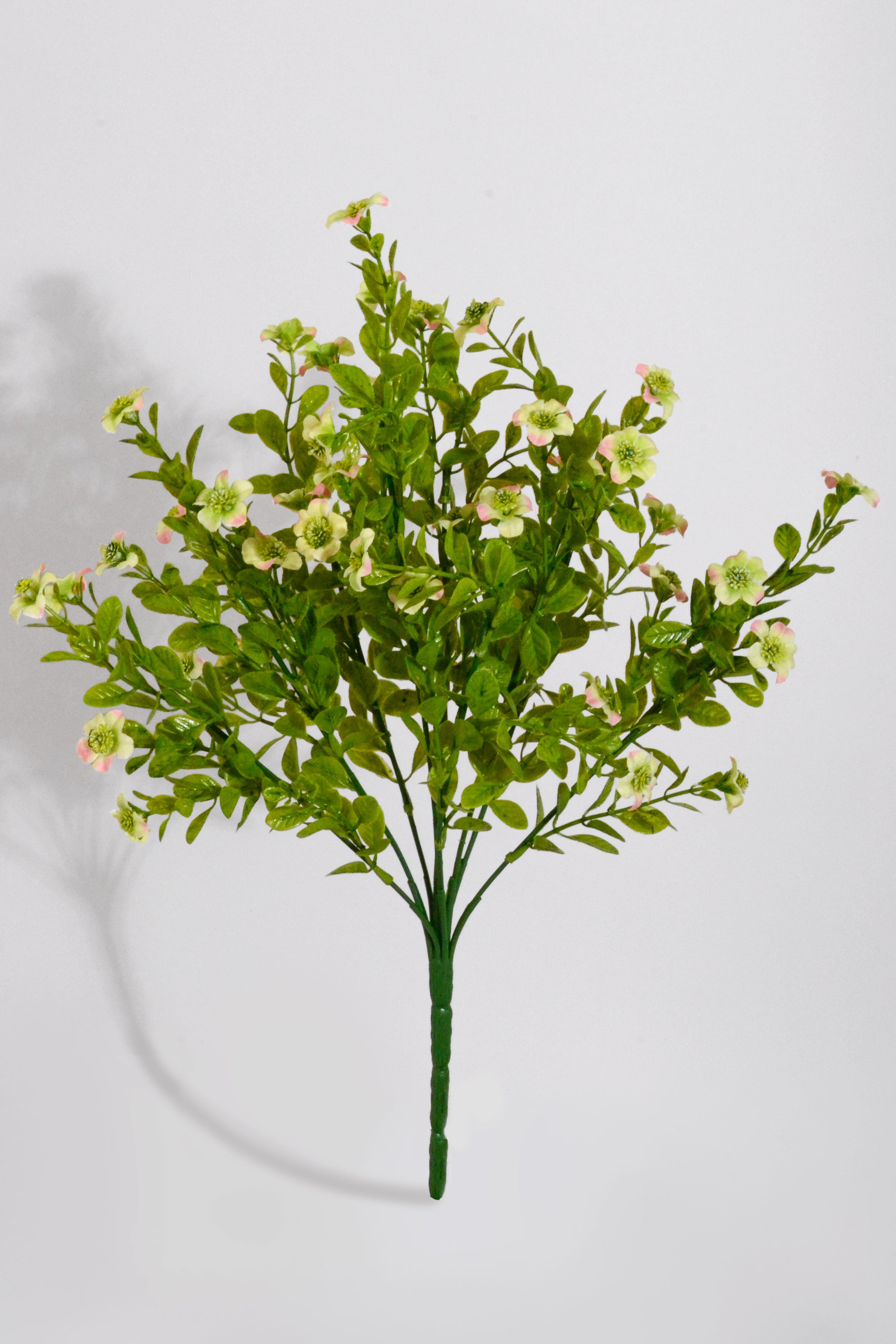 16" Artificial Filler Bush Green