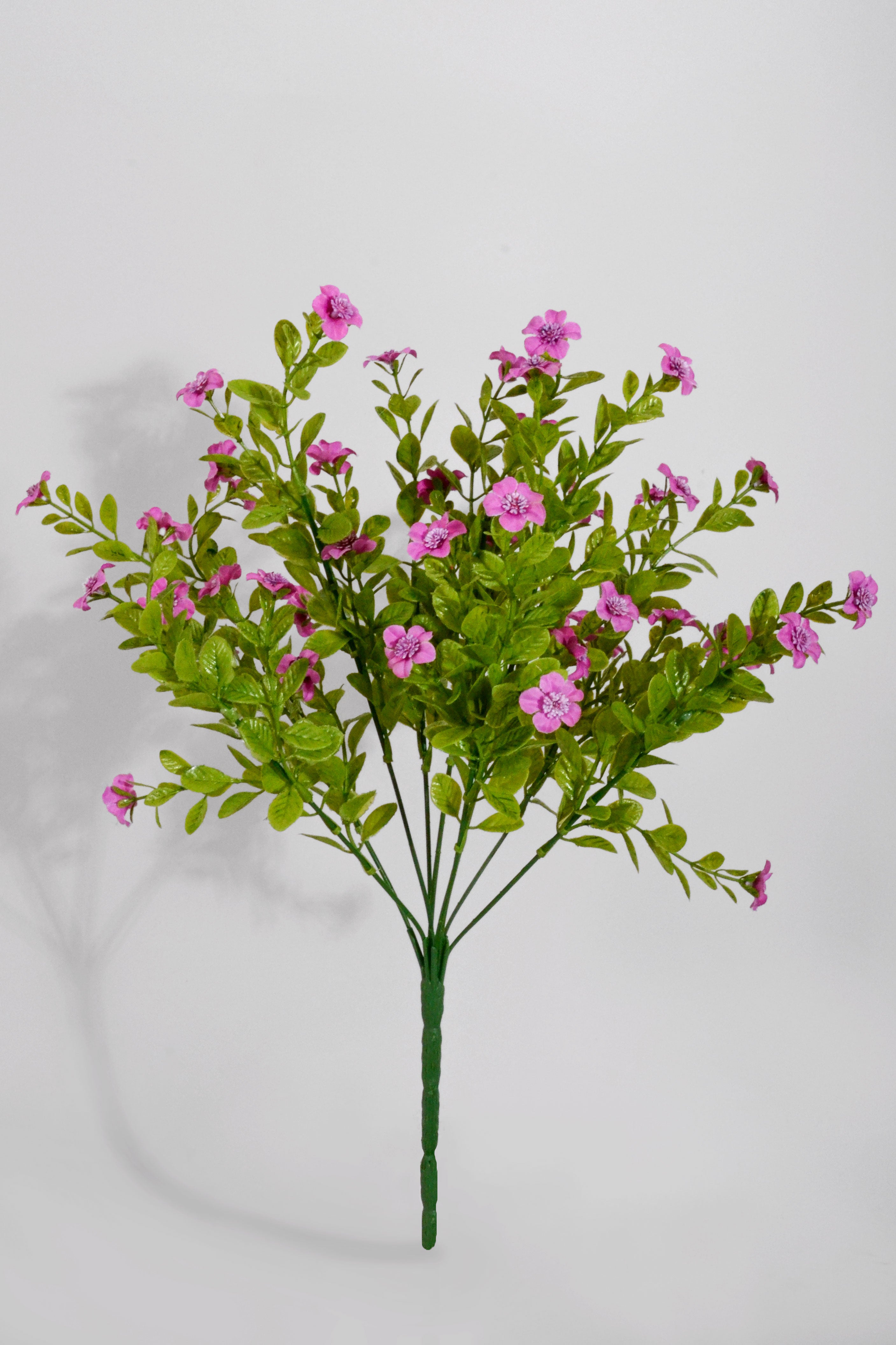 16" Artificial Filler Bush Fuchsia