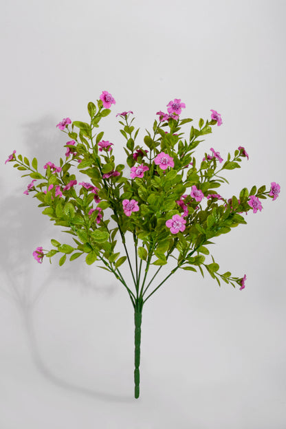 16" Artificial Filler Bush Fuchsia