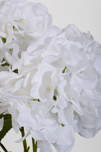 21.5" Silk Hydrangea Bush White