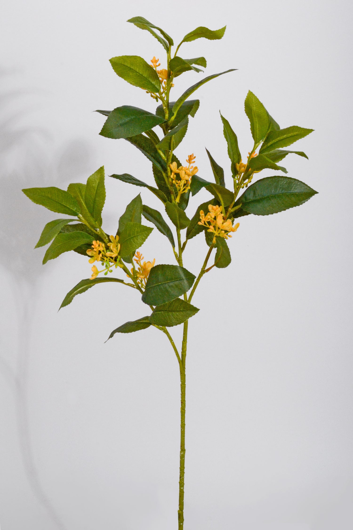 27.5" Artificial Sweet Osmanthus Spray Yellow