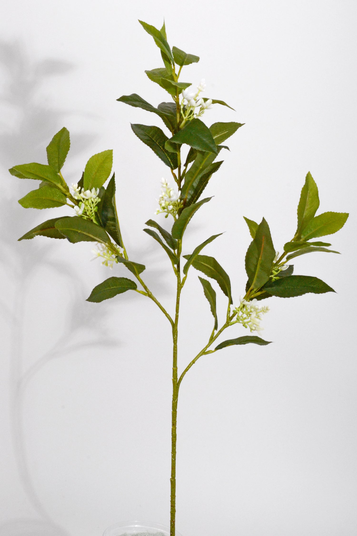 27.5" Artificial Sweet Osmanthus Spray White