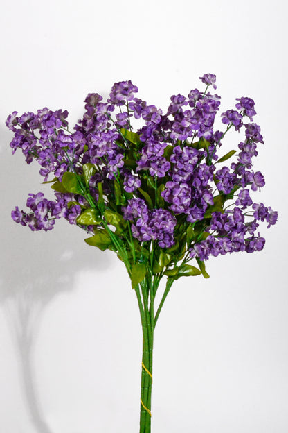 19" Double Baby Breath Spray Purple Pkg/6