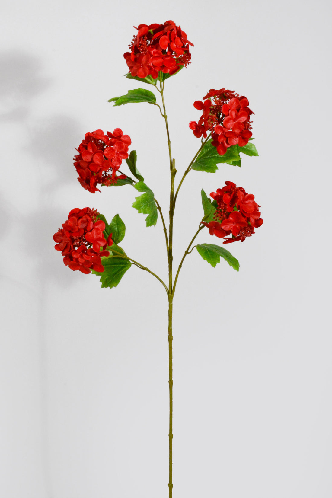 37" Artificial Snowball Spray Red