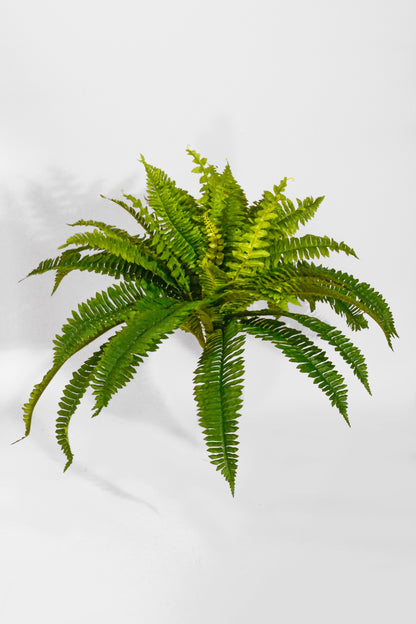 26" Artificial Boston Fern Green