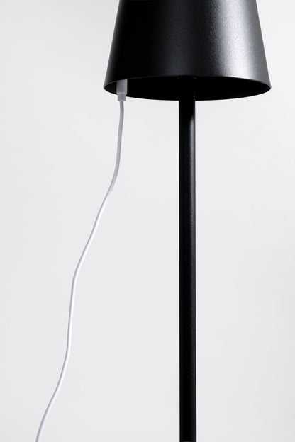 15" Usb Charging Touch Lamp Black
