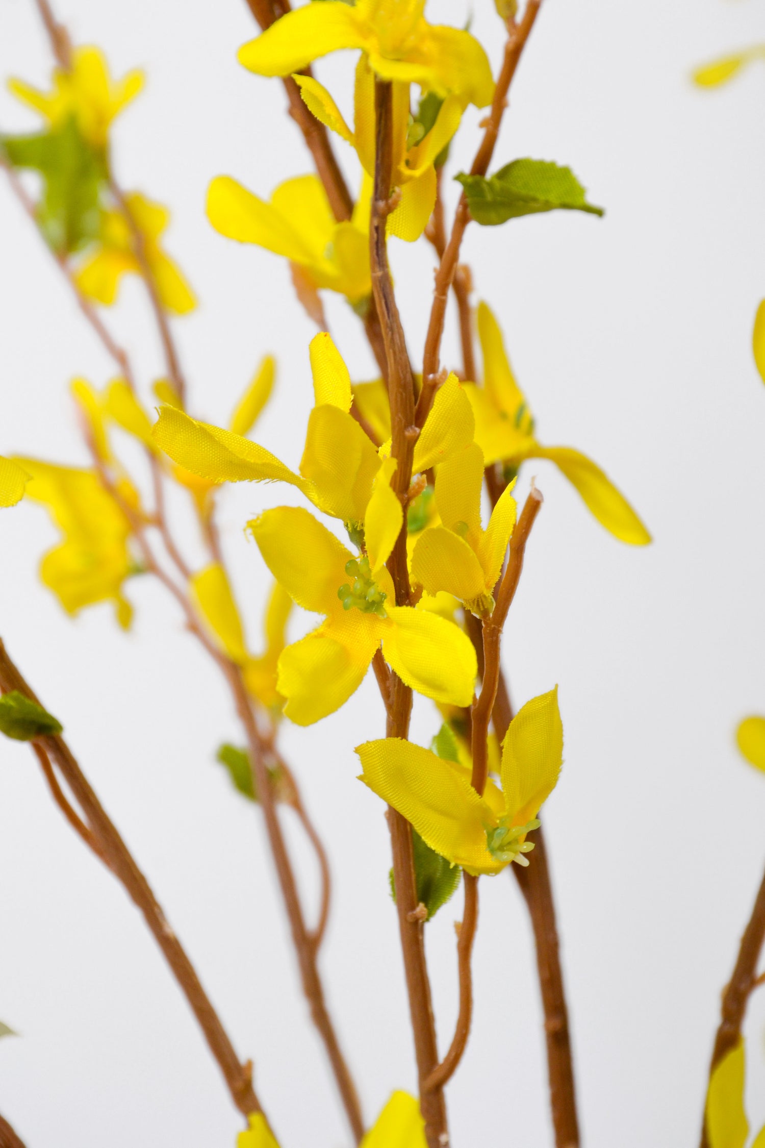 30" Artificial Forsythia Bush Yellow