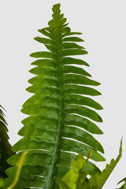 26" Uv Artificial Estate Boston Fern Two Tone Green