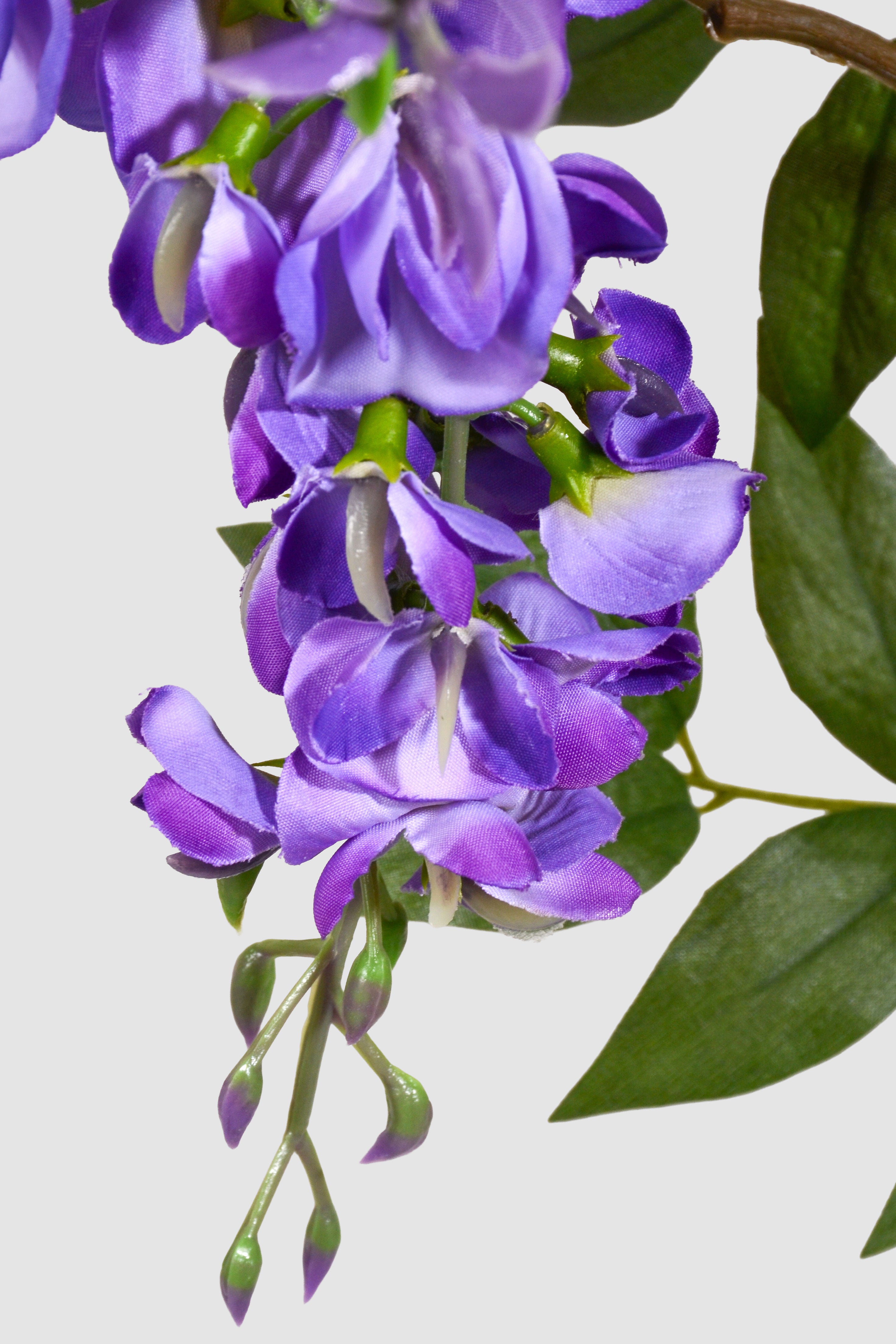 41" Uv Silk Wild Wisteria Spray Lavender
