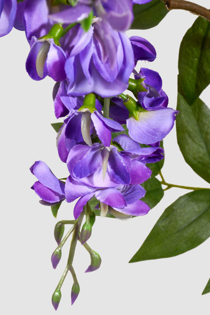 41" Uv Silk Wild Wisteria Spray Lavender