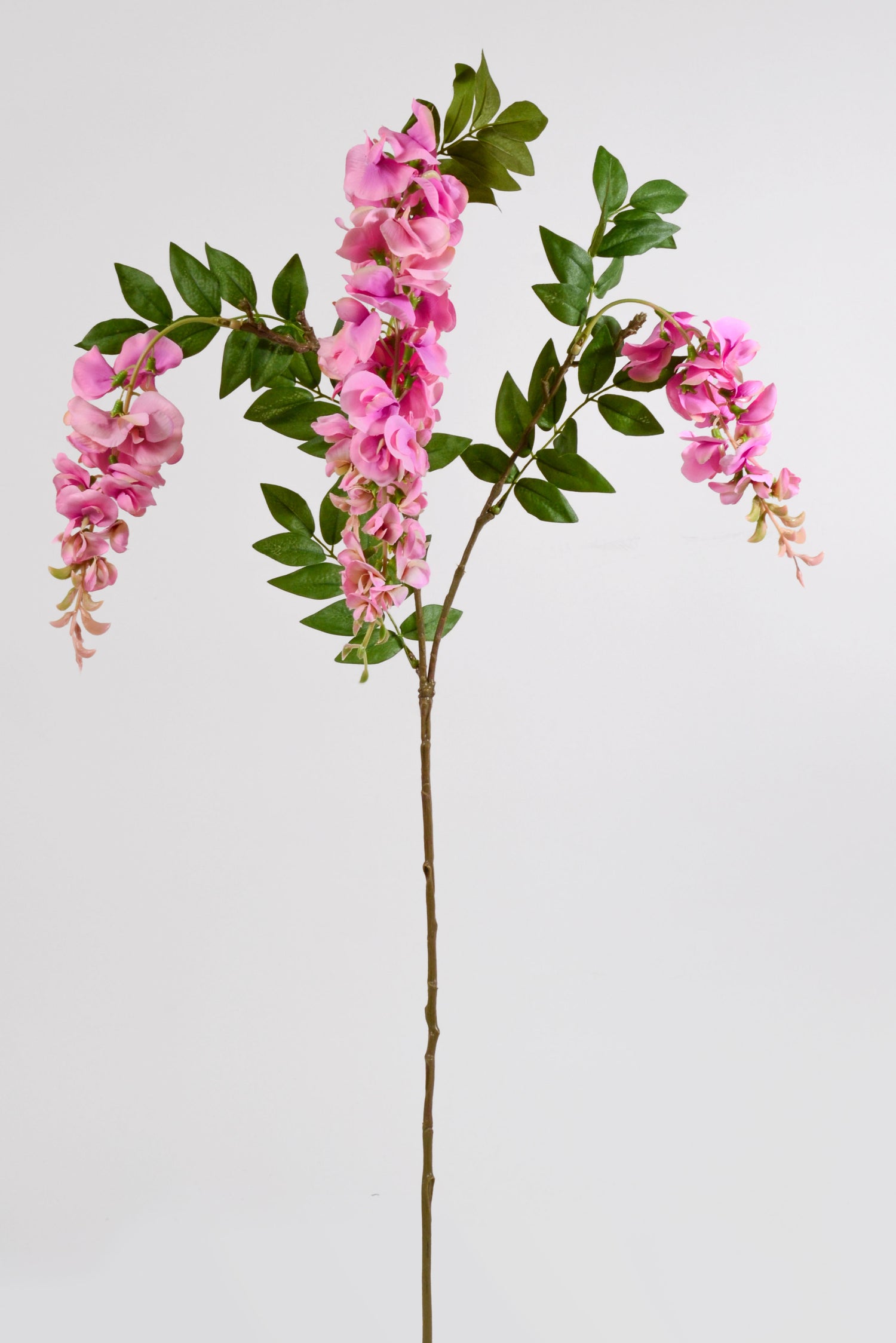 41" Uv Silk Wild Wisteria Spray Pink