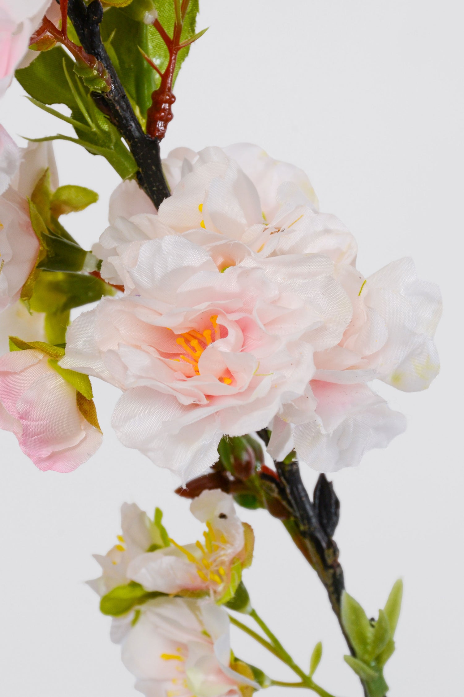 36" Uv Silk Cherry Blossom Spray Blush Pink