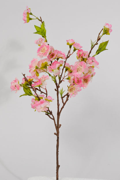 18" Silk Cherry Blossom Pick Pink