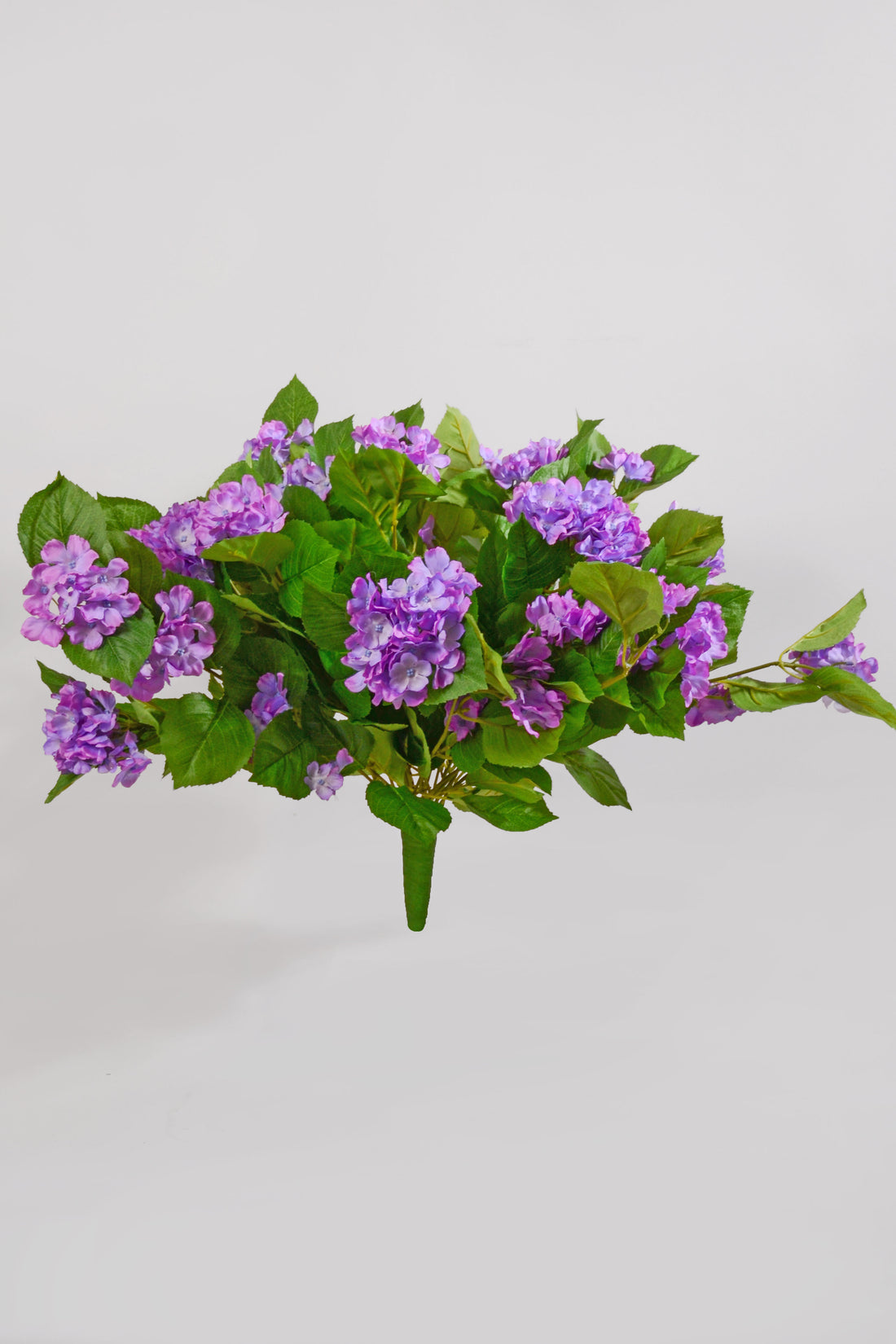 21" Uv Silk Hanging Hydrangea Plant Lavender