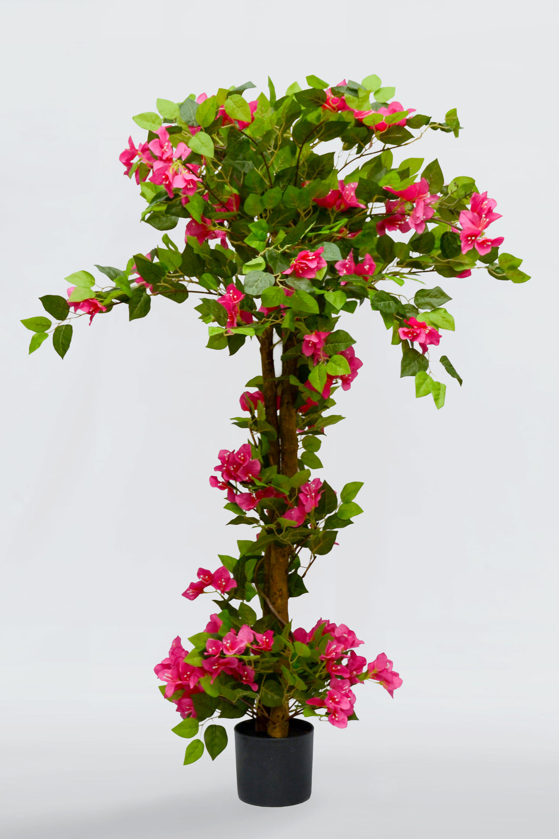 4Ft Artificial Bougainvillea Tree In Pot Beauty