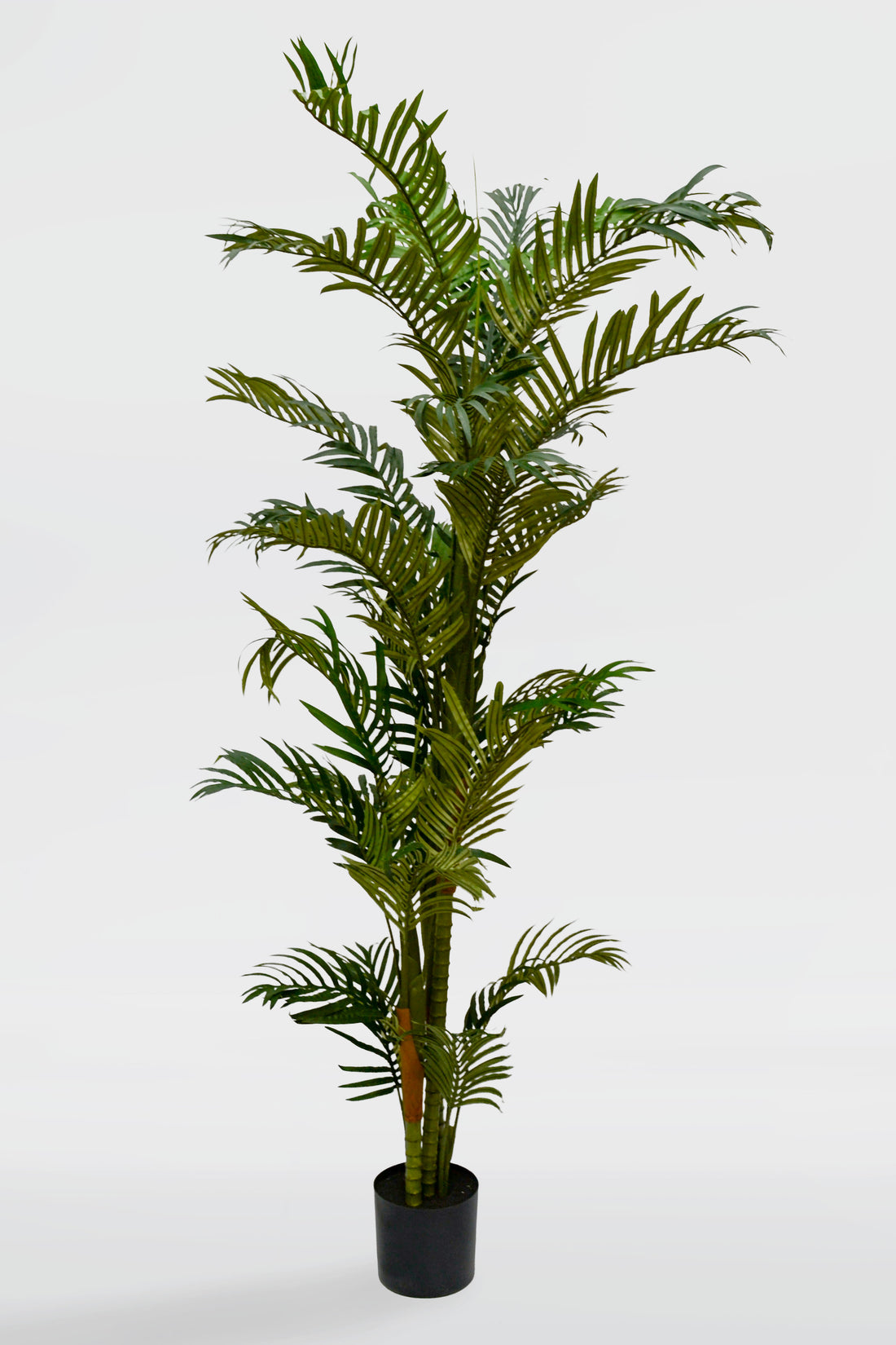 7Ft Artificial Areca Palm Tree In Pot Green