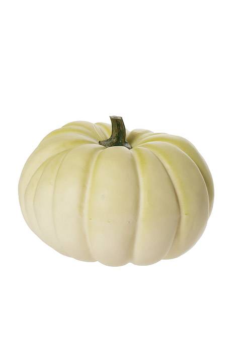 7.5" X 6" Latex Harvest Vine Pumpkin Cream