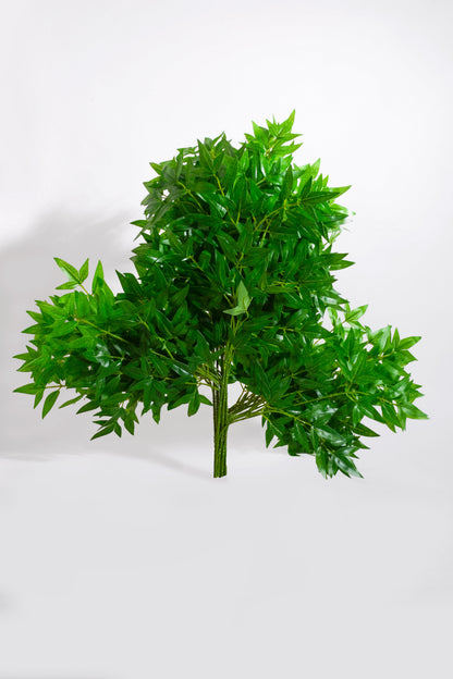 23.5" Artificial Maple Leaf Spray Green Pkg/12