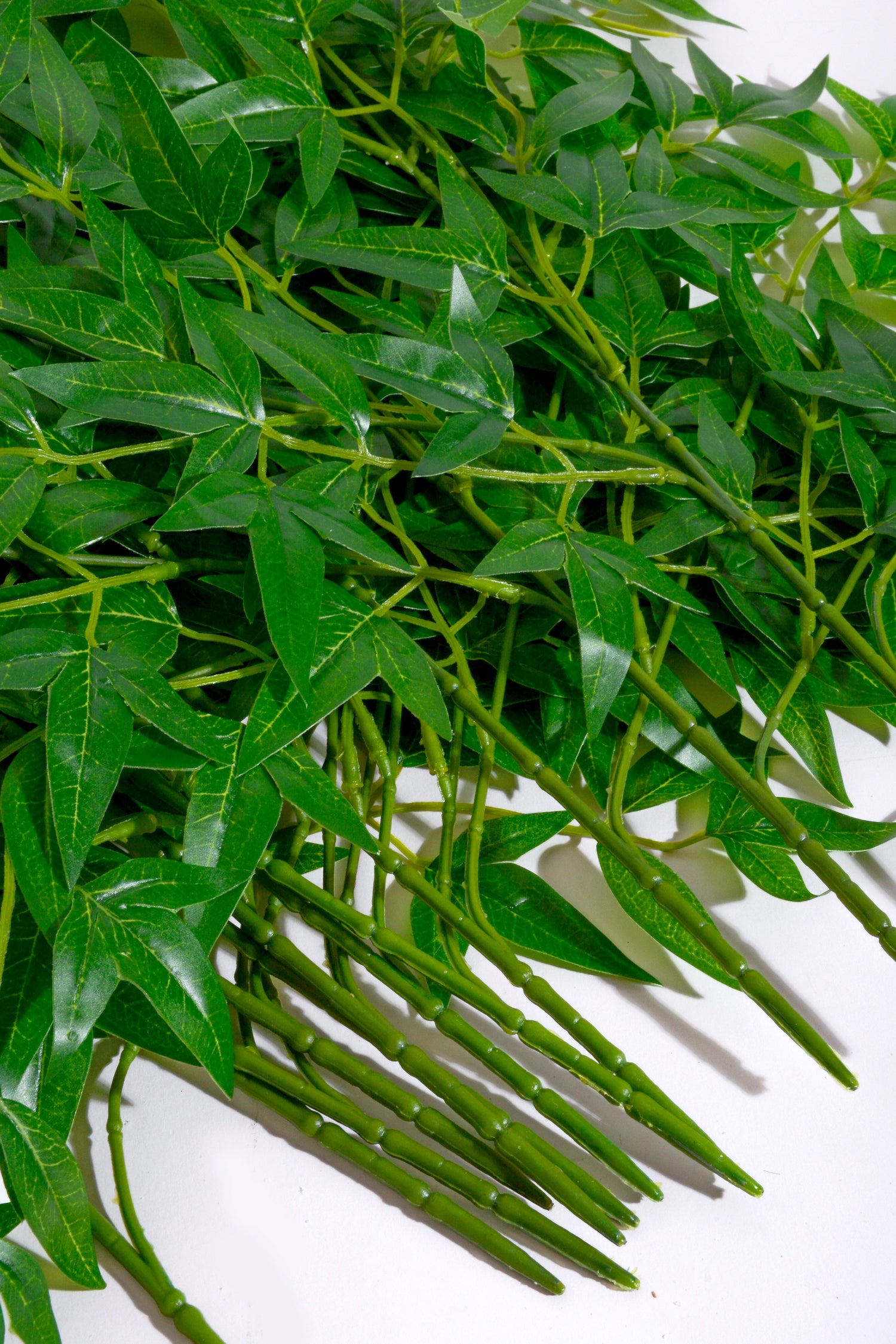 23.5" Artificial Maple Leaf Spray Green Pkg/12