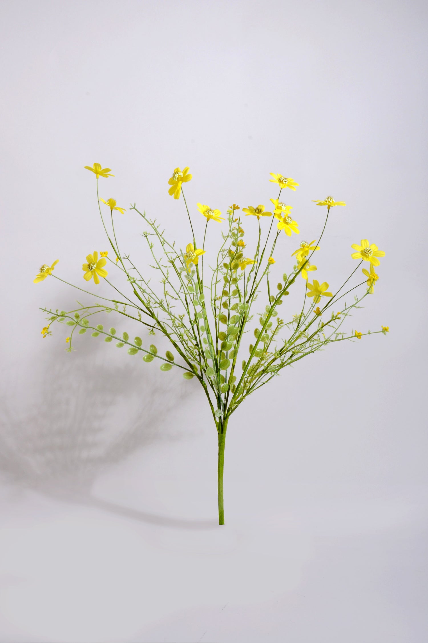 22" Silk Wild Daisy Bush Yellow