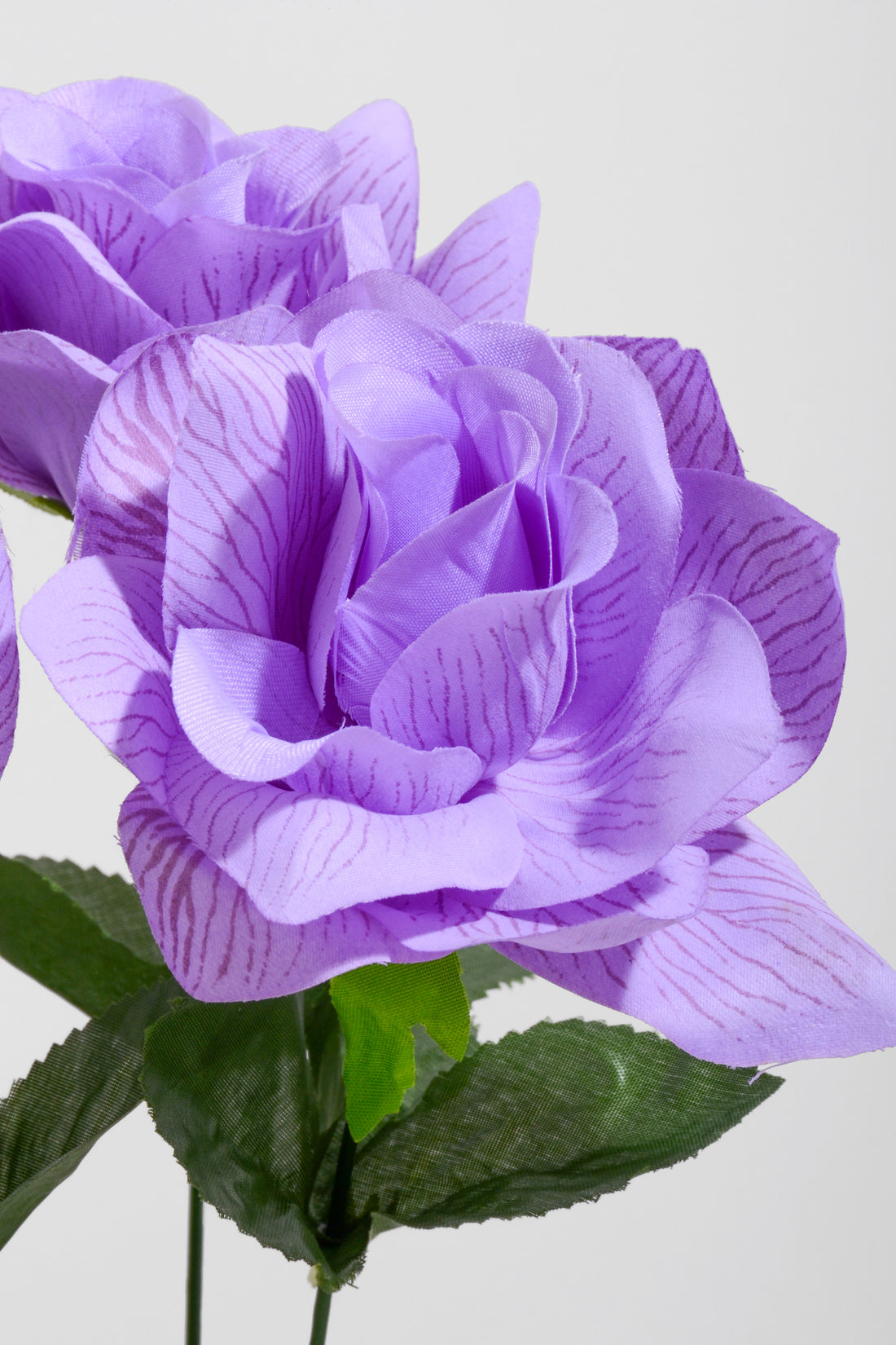16" Silk Printing Rose Bush Lavender