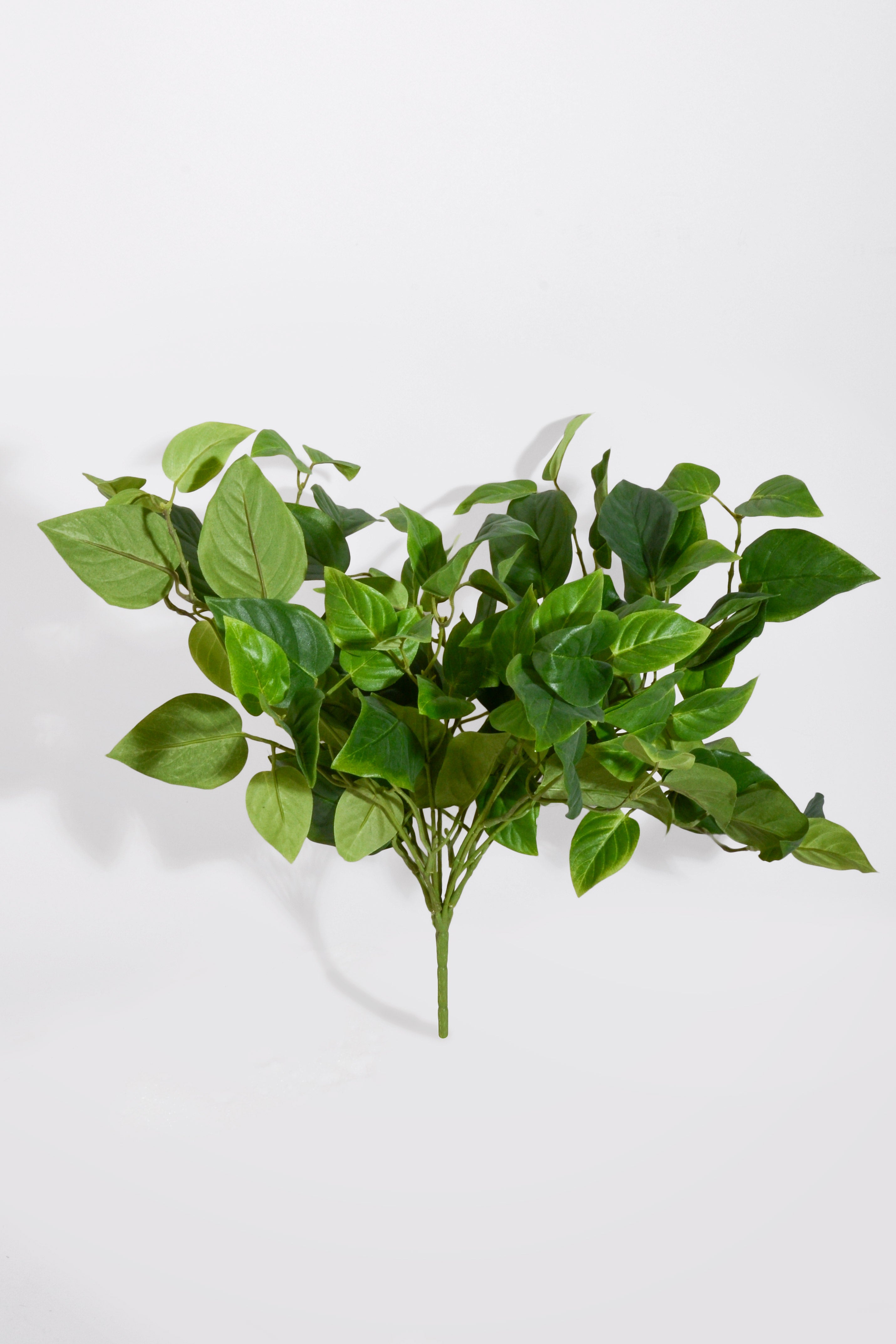16" Uv Artificial Protected Philo Bush Green