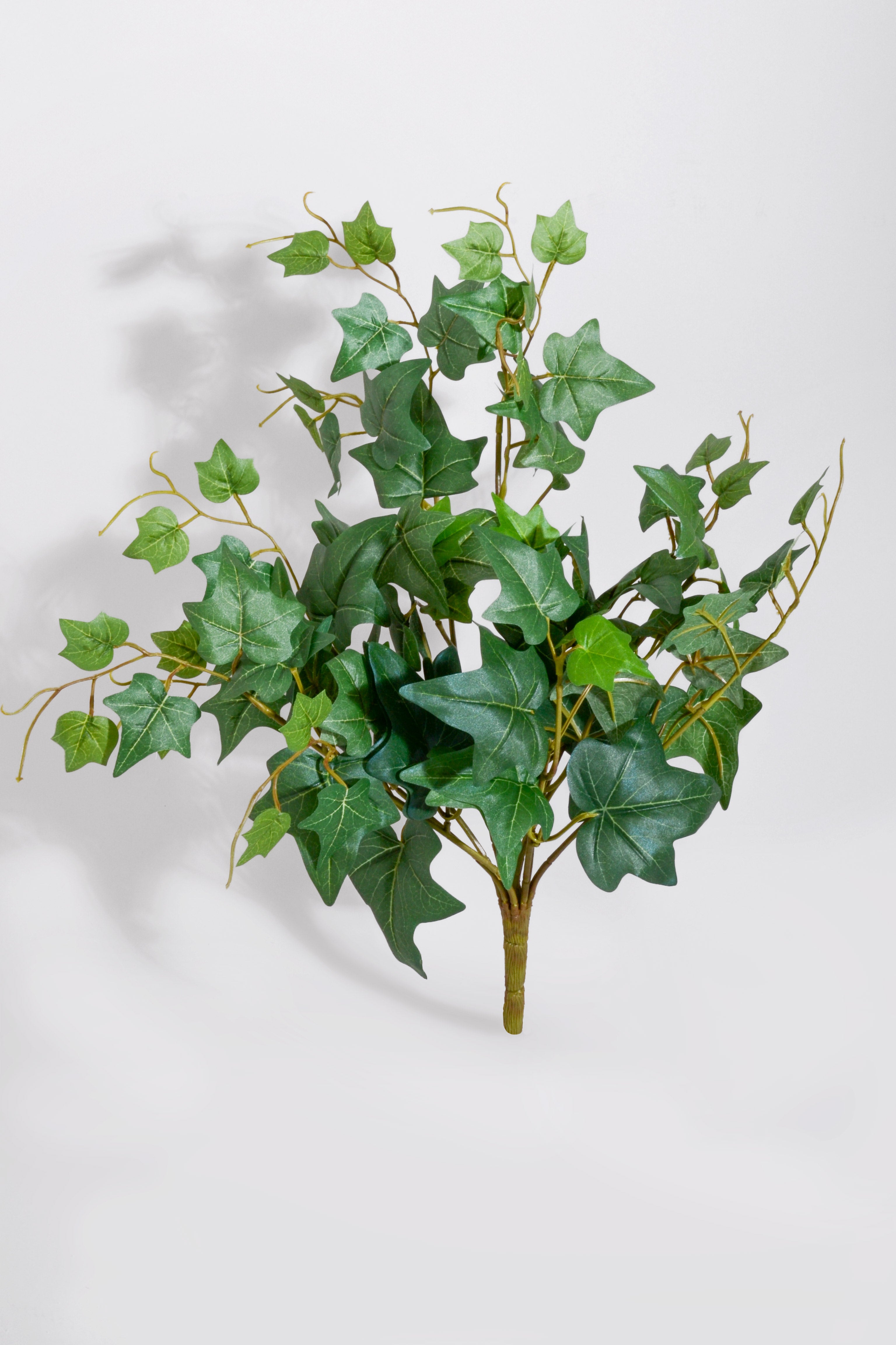 19" Uv Artificial Protected Ivy Bush Green