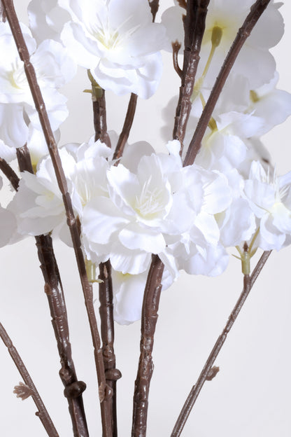 54" Silk Weeping Cherry Blossom Bundle Cream