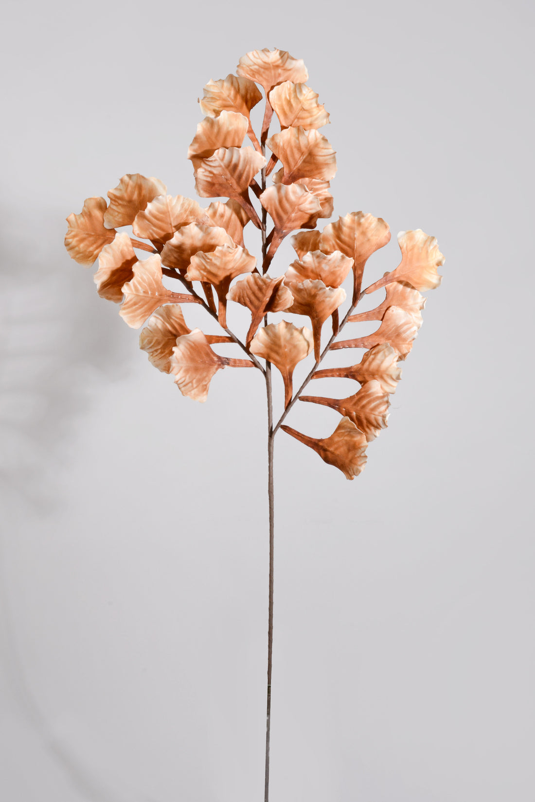 48" Artificial Eva Leaves Spray Peach